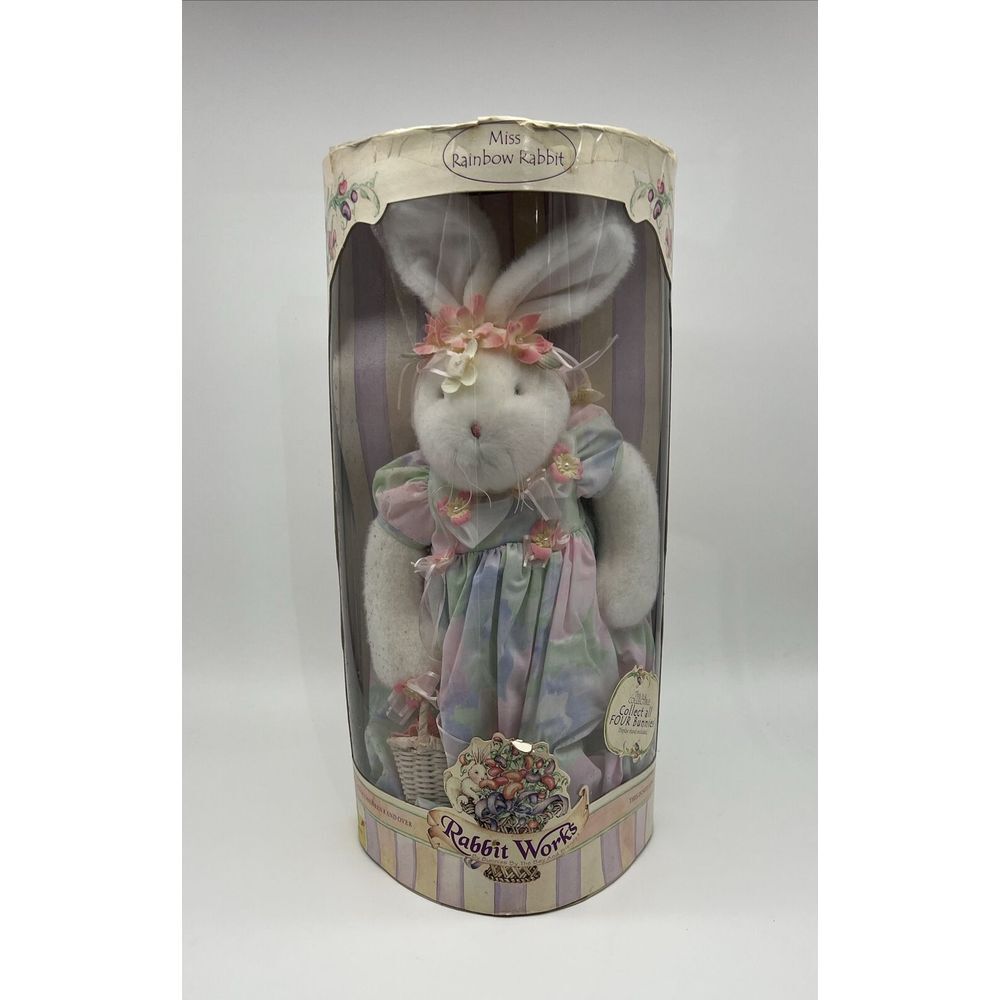 Rabbit Works Miss‎ Rainbow Rabbit new collectible Vintage